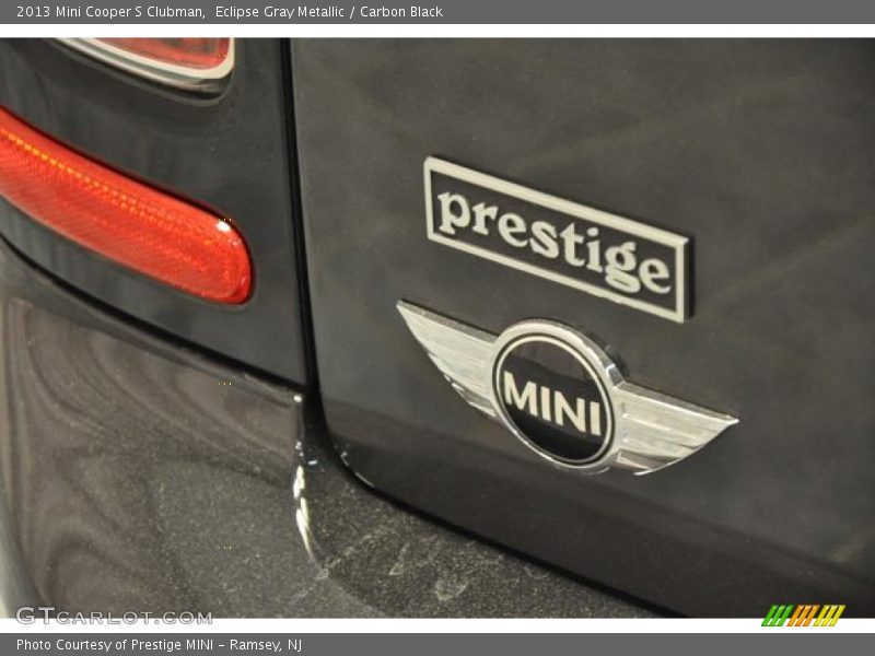 Eclipse Gray Metallic / Carbon Black 2013 Mini Cooper S Clubman