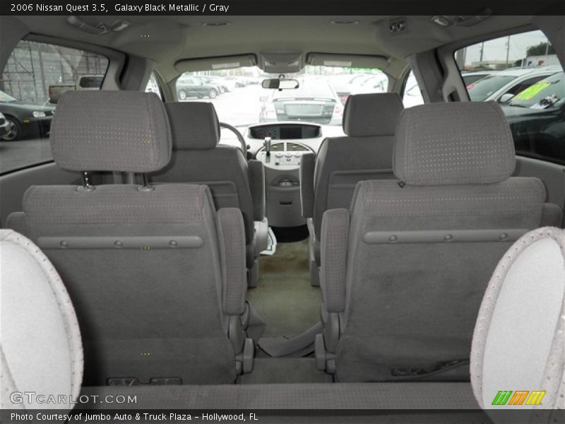 Galaxy Black Metallic / Gray 2006 Nissan Quest 3.5