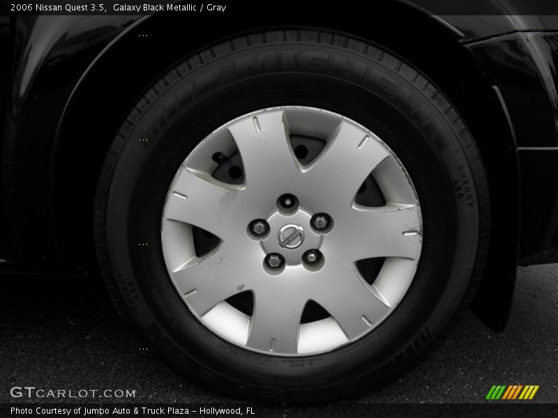 Galaxy Black Metallic / Gray 2006 Nissan Quest 3.5