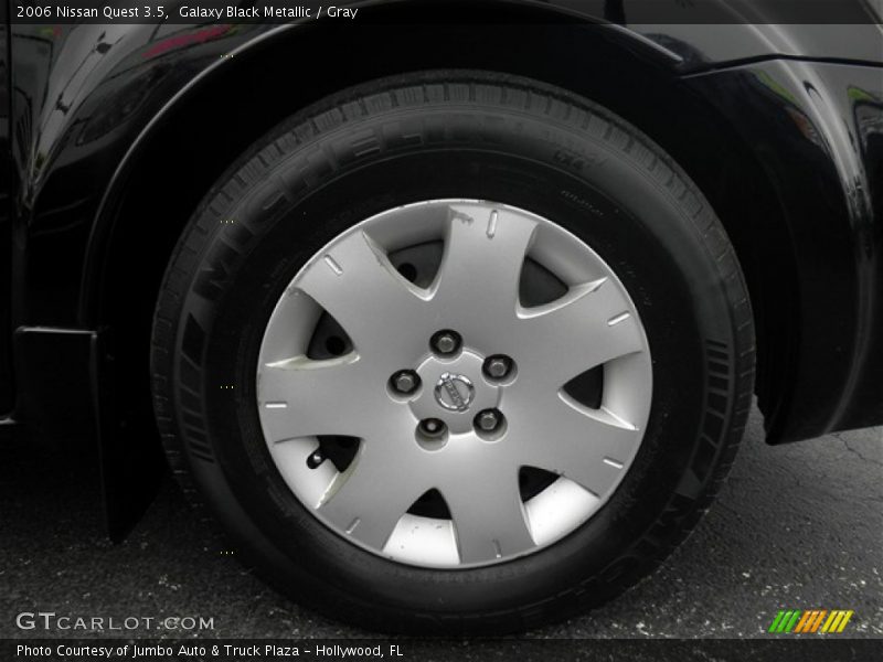 Galaxy Black Metallic / Gray 2006 Nissan Quest 3.5