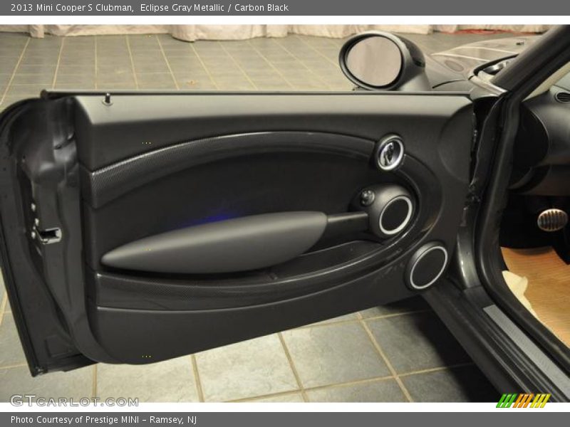 Eclipse Gray Metallic / Carbon Black 2013 Mini Cooper S Clubman