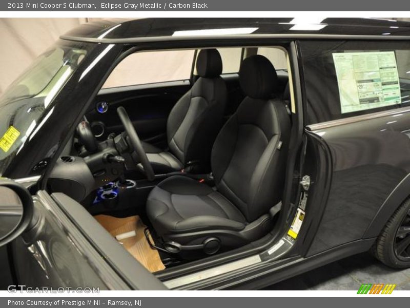 Eclipse Gray Metallic / Carbon Black 2013 Mini Cooper S Clubman
