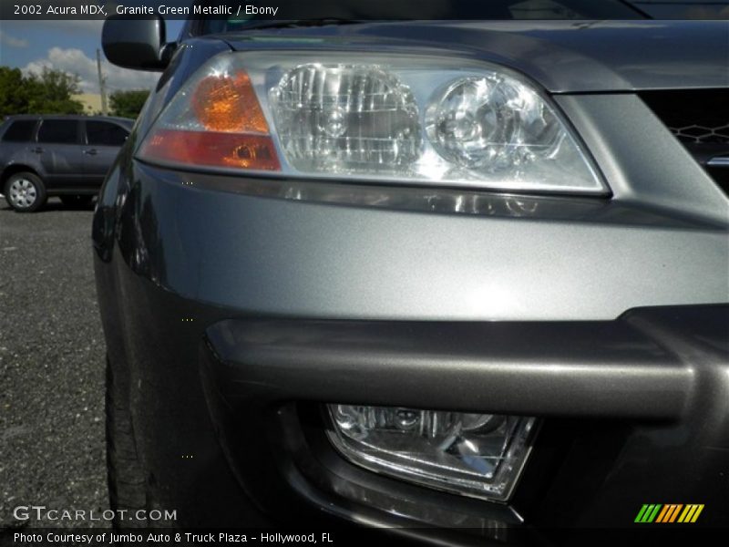 Granite Green Metallic / Ebony 2002 Acura MDX