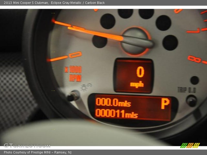 Eclipse Gray Metallic / Carbon Black 2013 Mini Cooper S Clubman