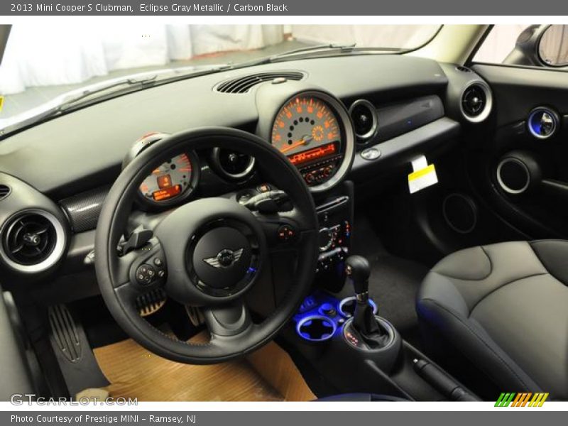 Carbon Black Interior - 2013 Cooper S Clubman 