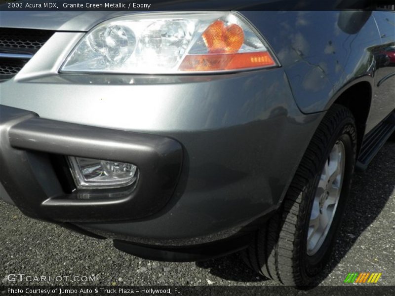 Granite Green Metallic / Ebony 2002 Acura MDX