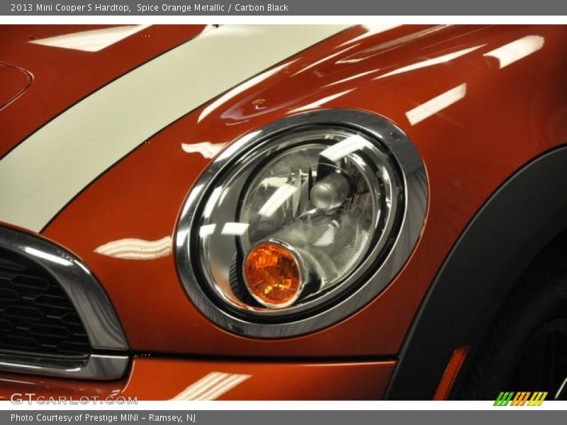 Spice Orange Metallic / Carbon Black 2013 Mini Cooper S Hardtop