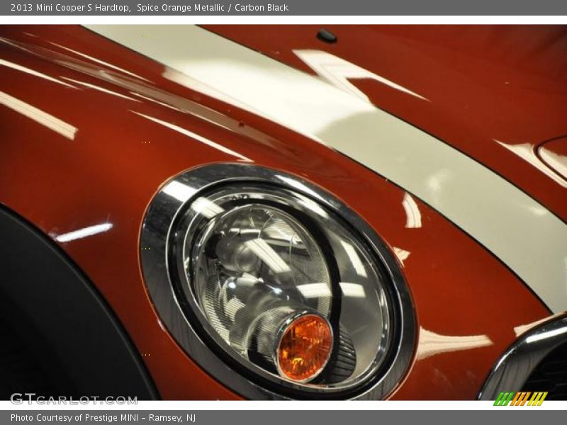 Spice Orange Metallic / Carbon Black 2013 Mini Cooper S Hardtop