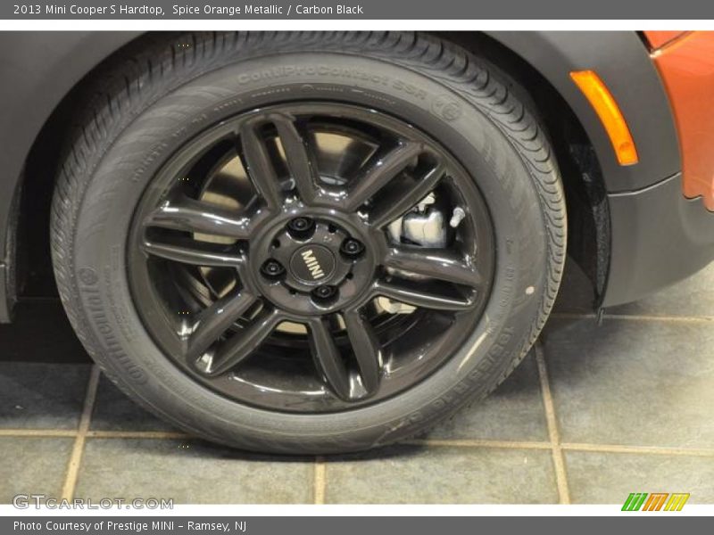 Spice Orange Metallic / Carbon Black 2013 Mini Cooper S Hardtop