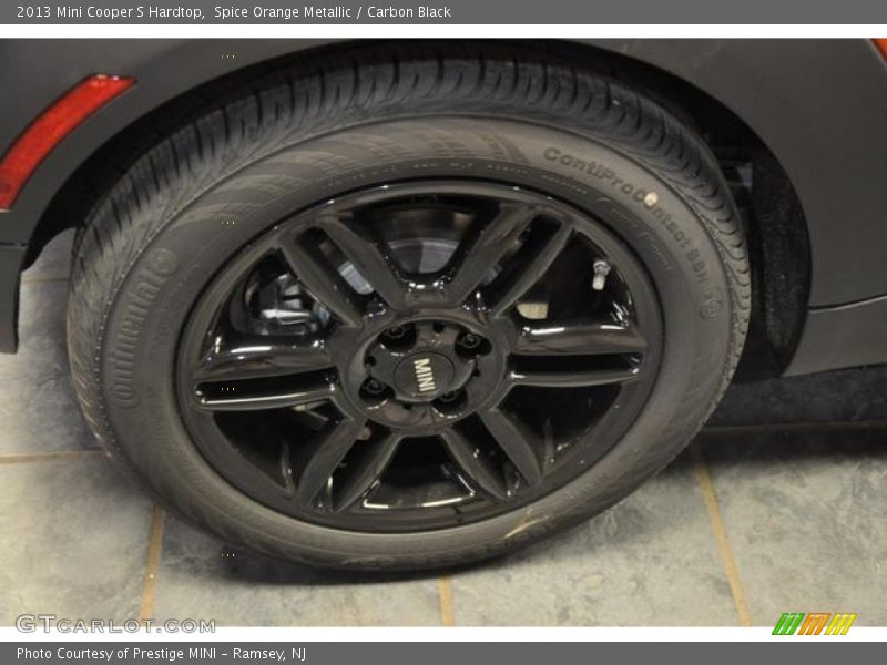 Spice Orange Metallic / Carbon Black 2013 Mini Cooper S Hardtop
