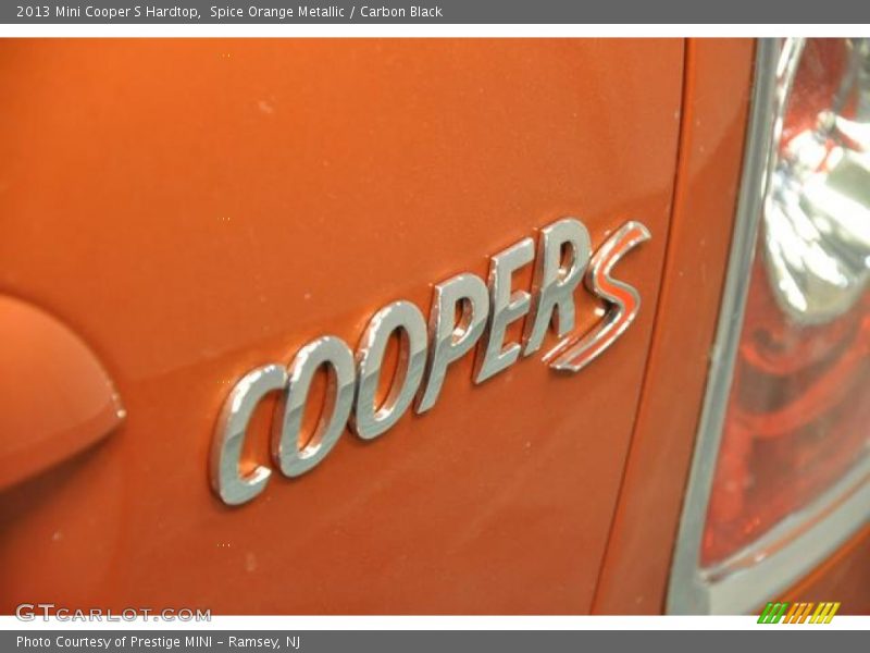 Spice Orange Metallic / Carbon Black 2013 Mini Cooper S Hardtop