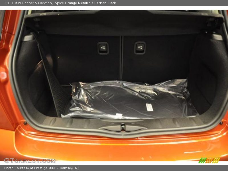 Spice Orange Metallic / Carbon Black 2013 Mini Cooper S Hardtop