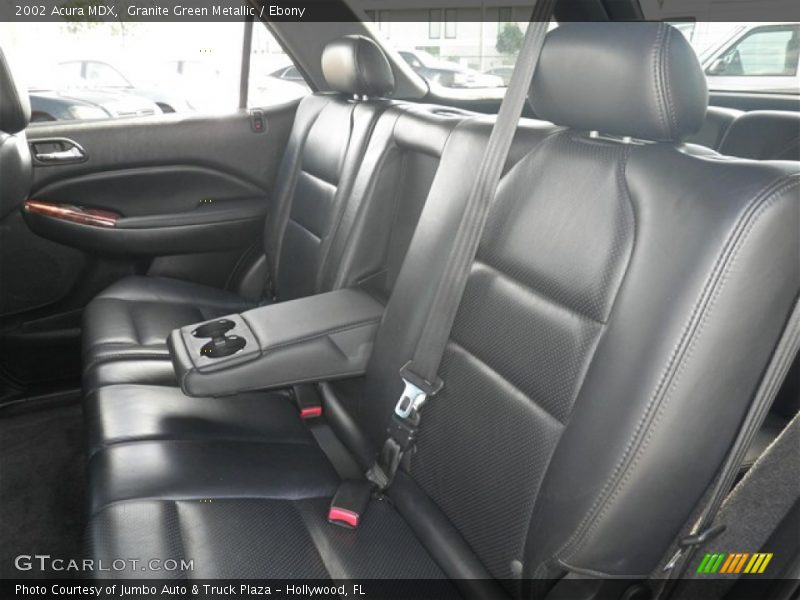 Granite Green Metallic / Ebony 2002 Acura MDX