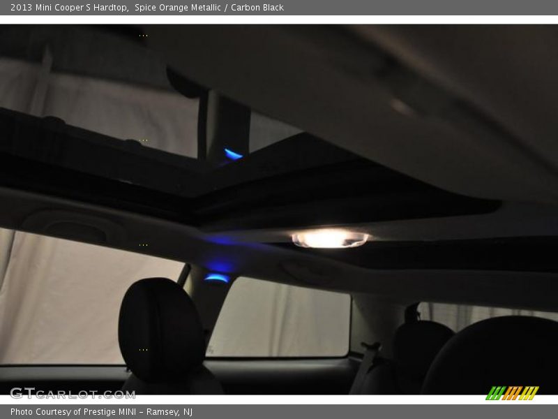 Spice Orange Metallic / Carbon Black 2013 Mini Cooper S Hardtop
