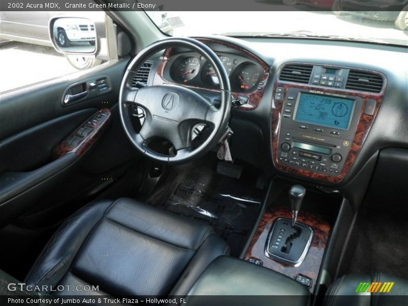 Granite Green Metallic / Ebony 2002 Acura MDX