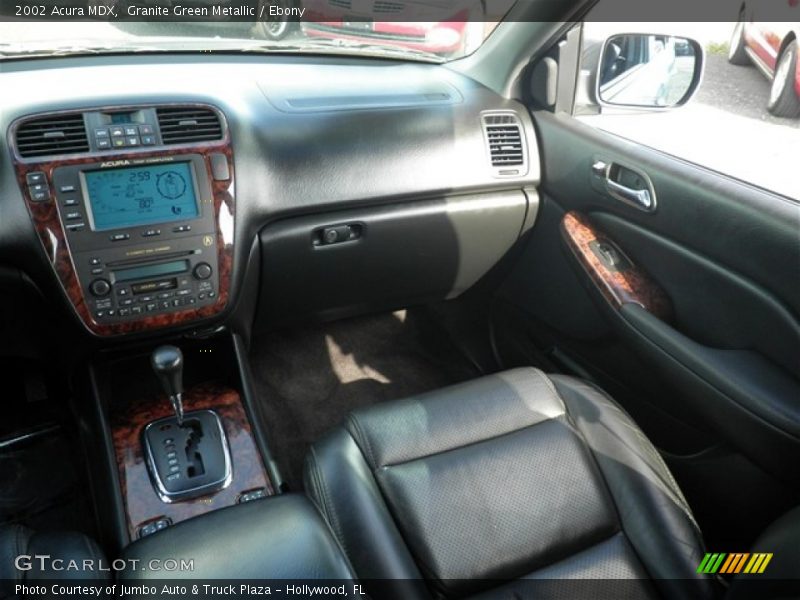 Granite Green Metallic / Ebony 2002 Acura MDX