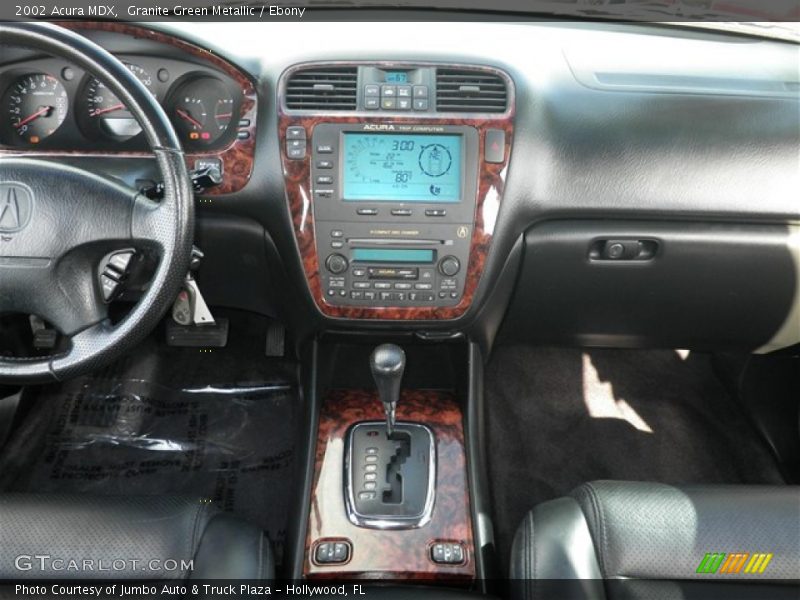 Granite Green Metallic / Ebony 2002 Acura MDX