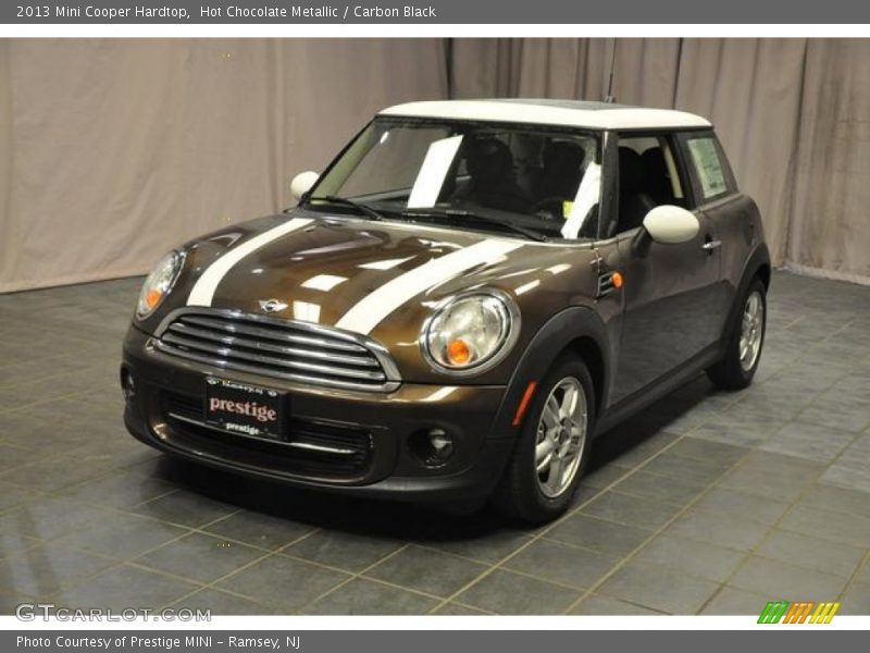 Hot Chocolate Metallic / Carbon Black 2013 Mini Cooper Hardtop