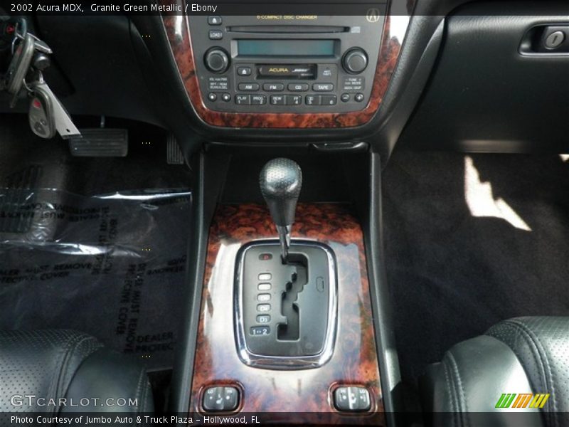 Granite Green Metallic / Ebony 2002 Acura MDX