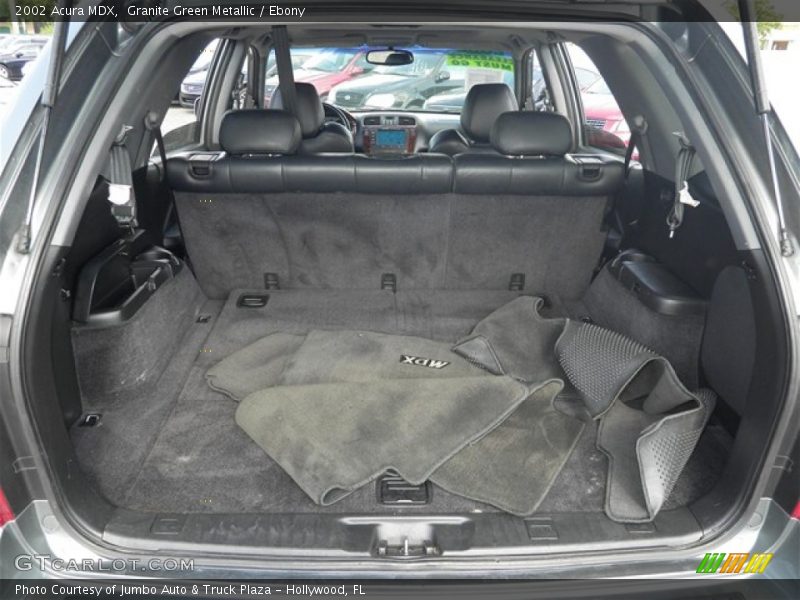 Granite Green Metallic / Ebony 2002 Acura MDX