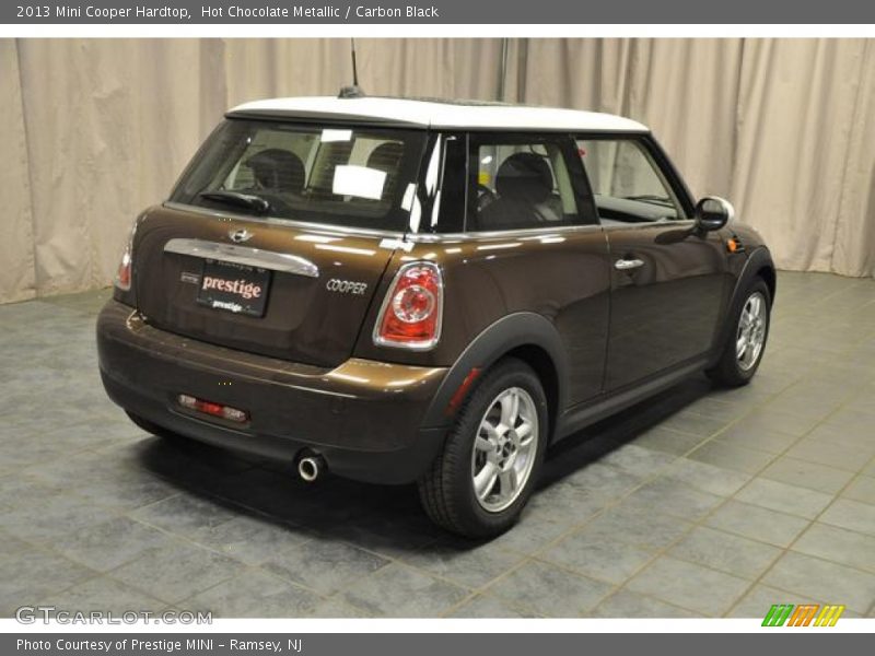 Hot Chocolate Metallic / Carbon Black 2013 Mini Cooper Hardtop