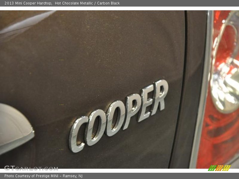 Hot Chocolate Metallic / Carbon Black 2013 Mini Cooper Hardtop