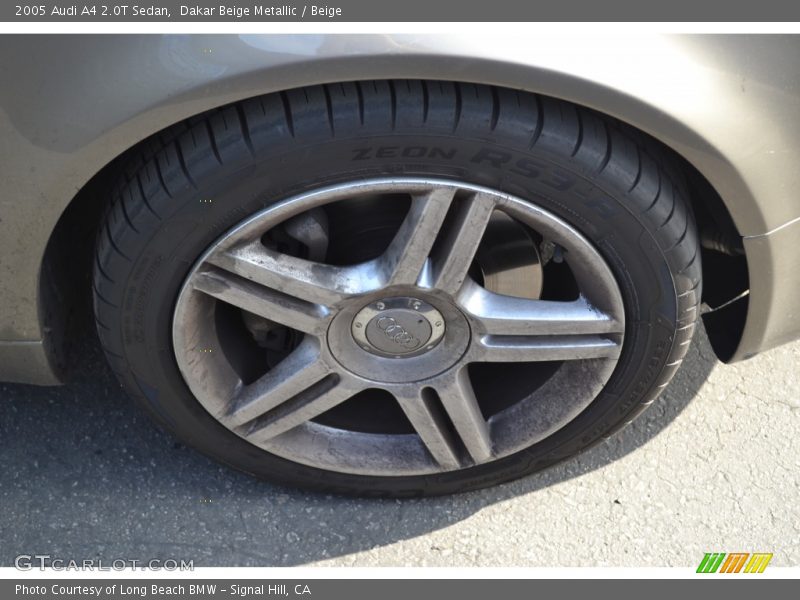 Dakar Beige Metallic / Beige 2005 Audi A4 2.0T Sedan