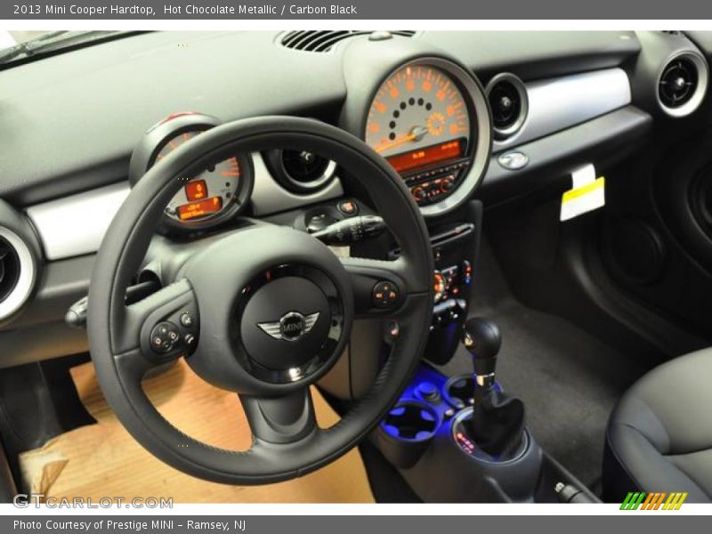 Hot Chocolate Metallic / Carbon Black 2013 Mini Cooper Hardtop