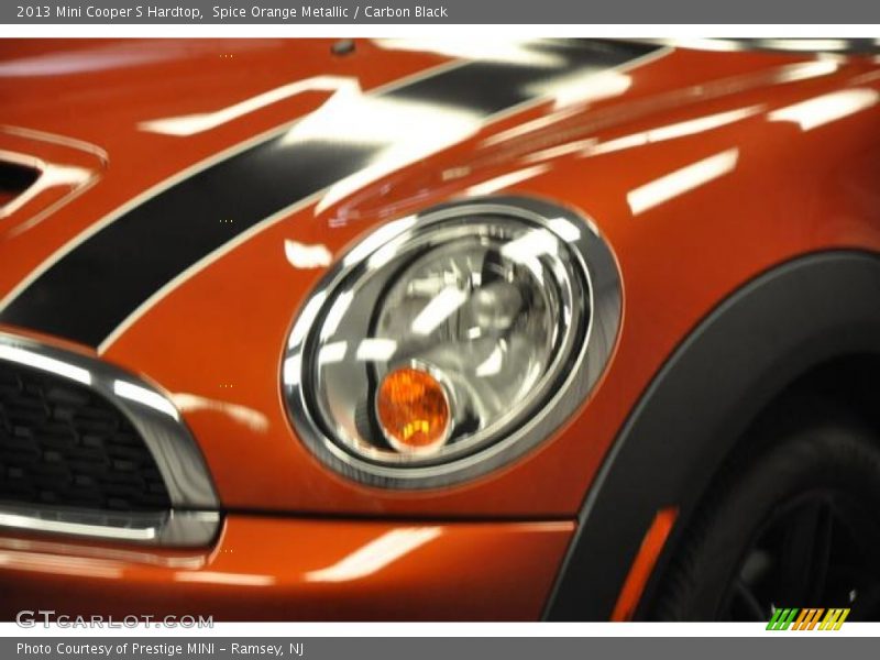 Spice Orange Metallic / Carbon Black 2013 Mini Cooper S Hardtop
