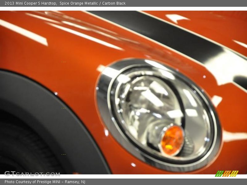 Spice Orange Metallic / Carbon Black 2013 Mini Cooper S Hardtop