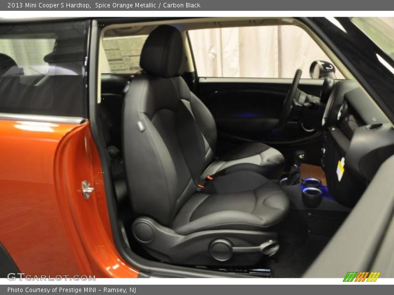 Spice Orange Metallic / Carbon Black 2013 Mini Cooper S Hardtop