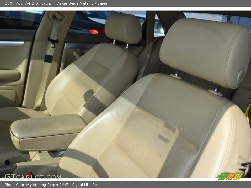 Dakar Beige Metallic / Beige 2005 Audi A4 2.0T Sedan