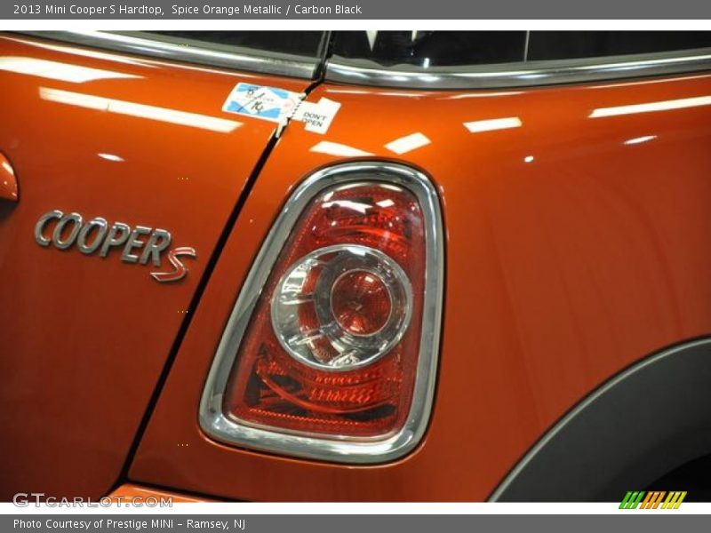 Spice Orange Metallic / Carbon Black 2013 Mini Cooper S Hardtop