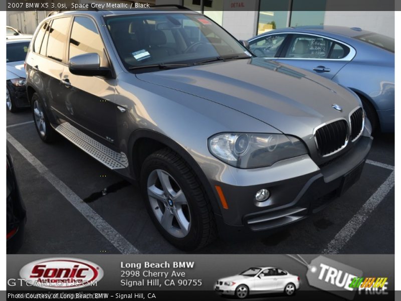 Space Grey Metallic / Black 2007 BMW X5 3.0si
