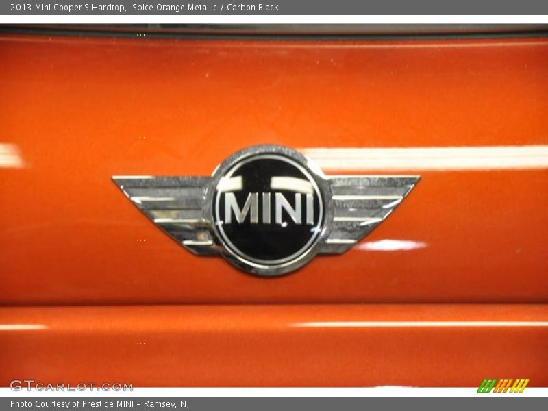 Spice Orange Metallic / Carbon Black 2013 Mini Cooper S Hardtop