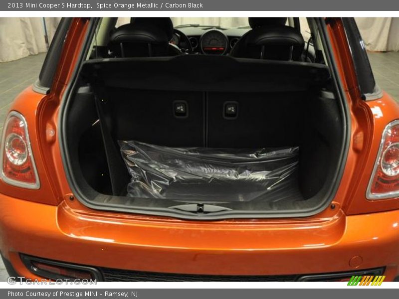 Spice Orange Metallic / Carbon Black 2013 Mini Cooper S Hardtop
