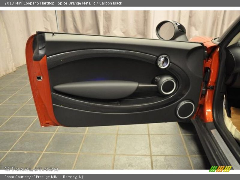 Spice Orange Metallic / Carbon Black 2013 Mini Cooper S Hardtop