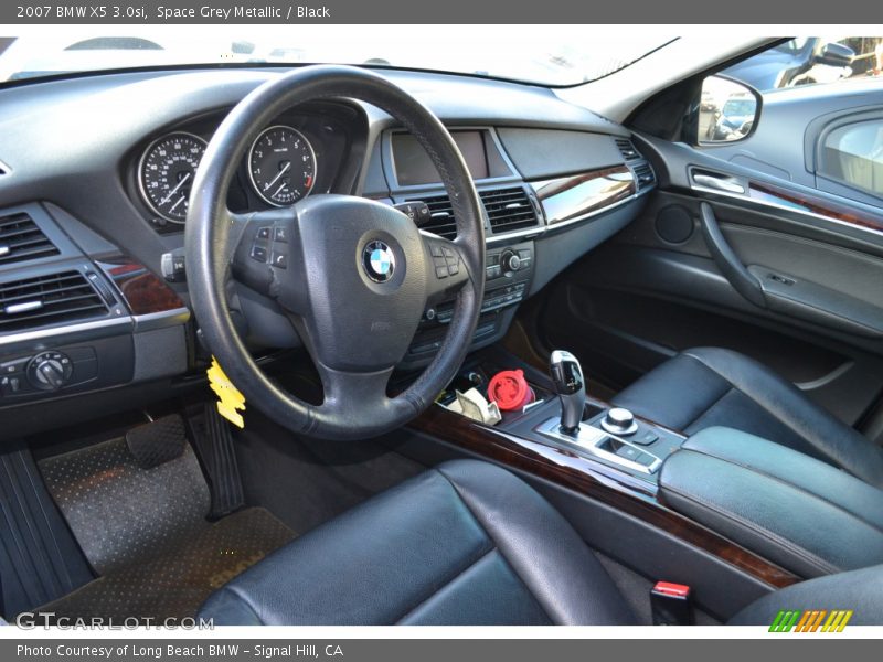 Space Grey Metallic / Black 2007 BMW X5 3.0si