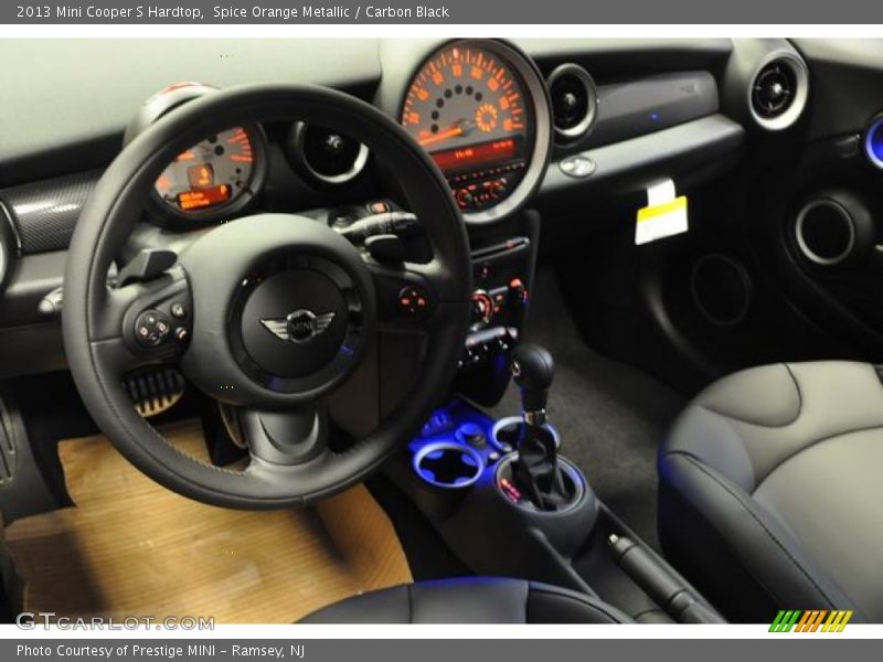 Spice Orange Metallic / Carbon Black 2013 Mini Cooper S Hardtop