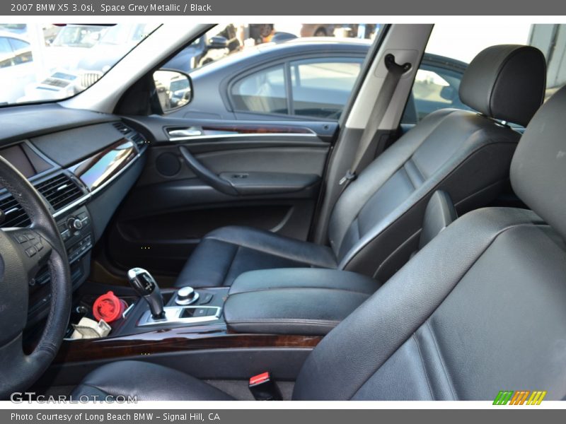 Space Grey Metallic / Black 2007 BMW X5 3.0si