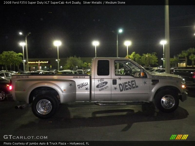  2008 F350 Super Duty XLT SuperCab 4x4 Dually Silver Metallic