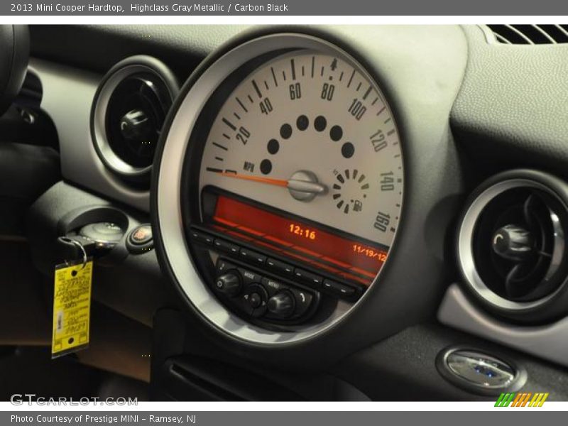 Highclass Gray Metallic / Carbon Black 2013 Mini Cooper Hardtop