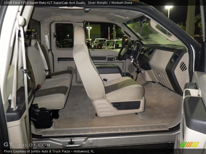  2008 F350 Super Duty XLT SuperCab 4x4 Dually Medium Stone Interior