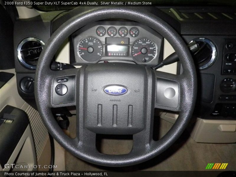  2008 F350 Super Duty XLT SuperCab 4x4 Dually Steering Wheel