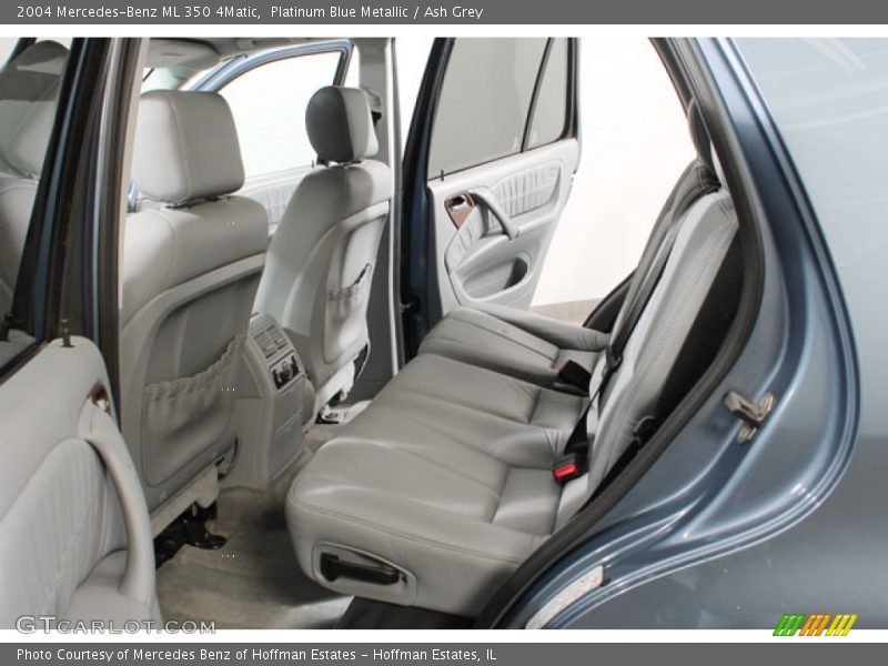 Platinum Blue Metallic / Ash Grey 2004 Mercedes-Benz ML 350 4Matic