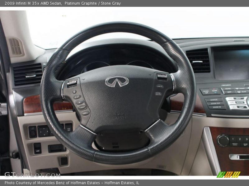  2009 M 35x AWD Sedan Steering Wheel