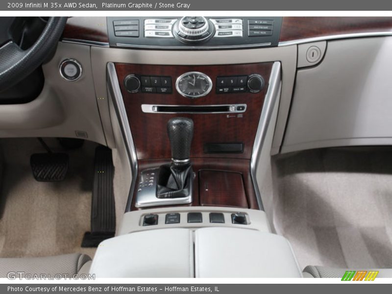 Platinum Graphite / Stone Gray 2009 Infiniti M 35x AWD Sedan