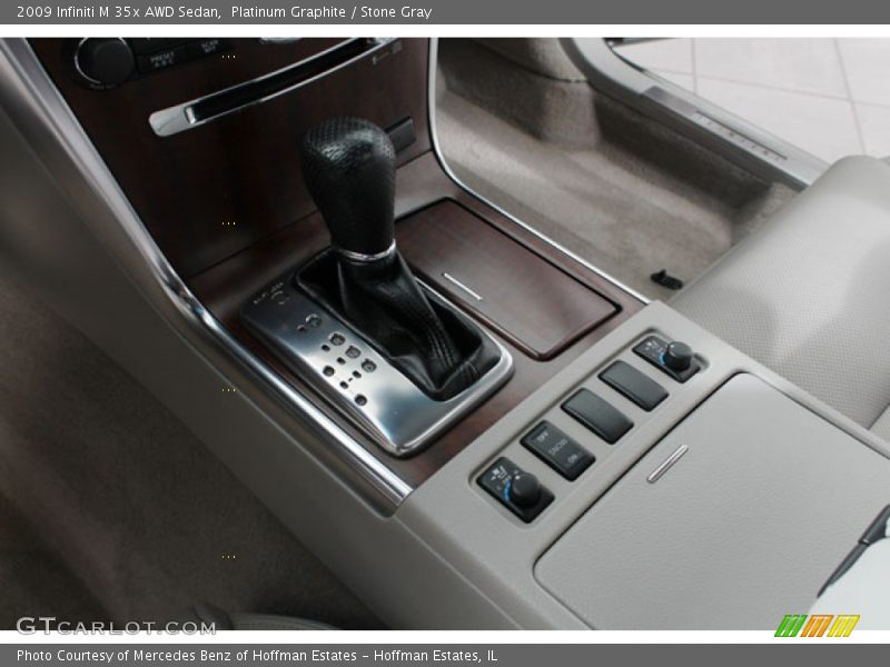  2009 M 35x AWD Sedan 5 Speed Automatic Shifter