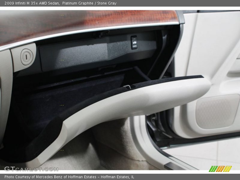 Platinum Graphite / Stone Gray 2009 Infiniti M 35x AWD Sedan