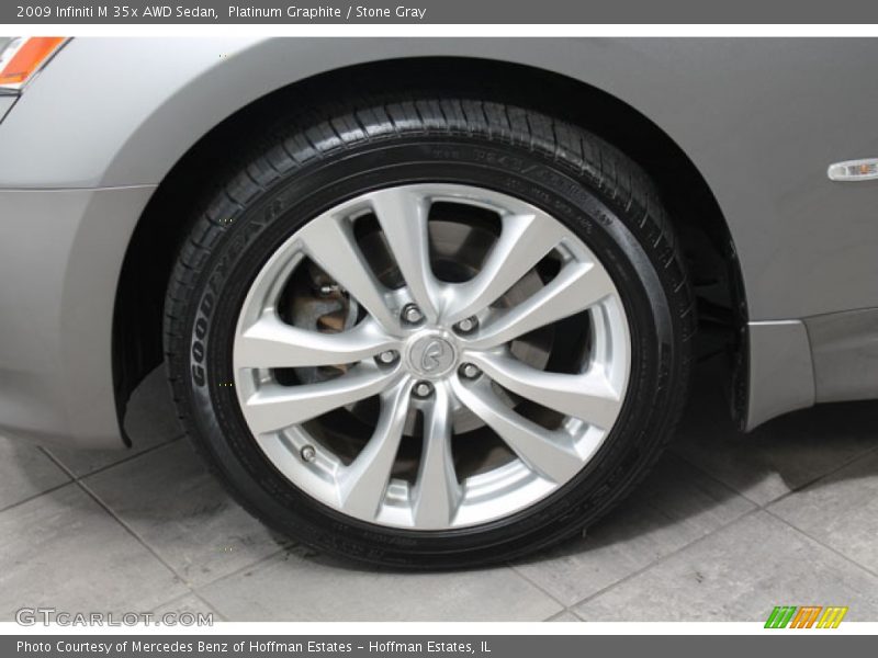  2009 M 35x AWD Sedan Wheel